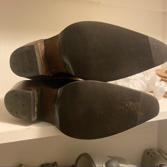 Vintage Cowboy Boots New Soles - Picture 4 of 5